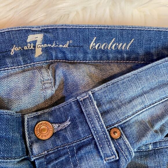7 For All Mankind Bootcut Jeans 28 - Picture 9 of 11
